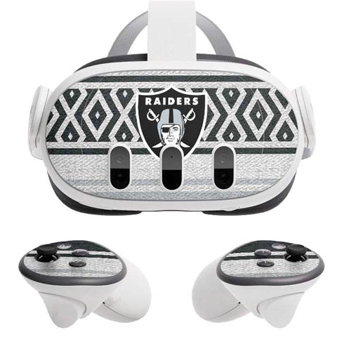 NFL Las Vegas Raiders Trailblazer Meta Quest 3 Skin