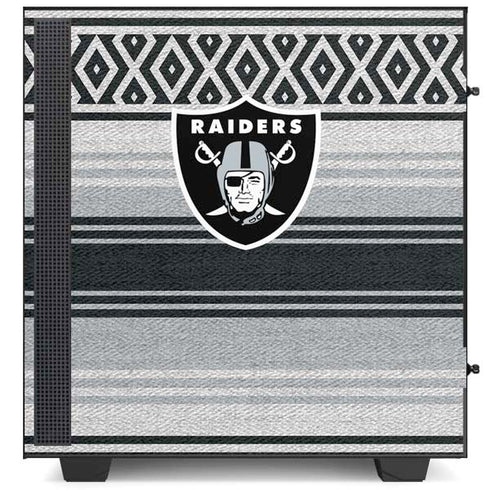 NFL Las Vegas Raiders Trailblazer NZXT H510 Compact ATX Mid-Tower Case Skin