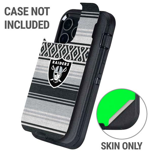 NFL Las Vegas Raiders Trailblazer Otterbox Defender iPhone Skin