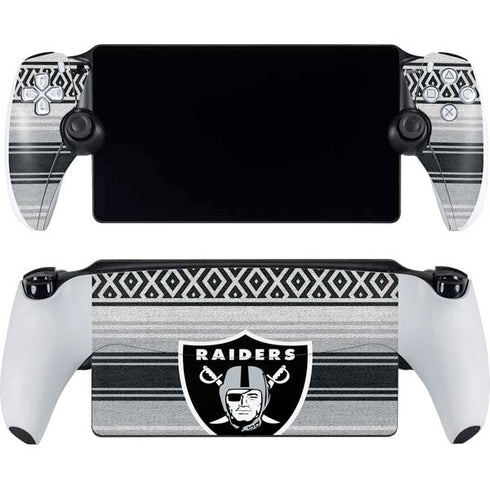 NFL Las Vegas Raiders Trailblazer PlayStation Portal Remote Player Skin