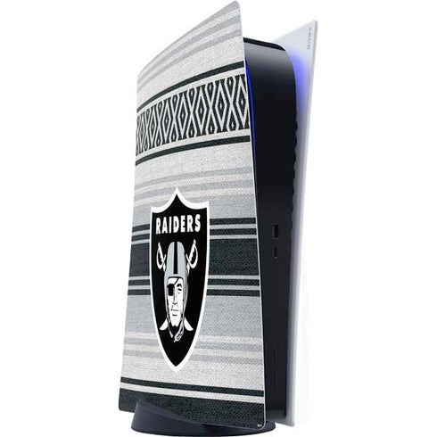 NFL Las Vegas Raiders Trailblazer PS5 Digital Edition Console Skin