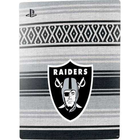 NFL Las Vegas Raiders Trailblazer PS5 Digital Edition Console Skin