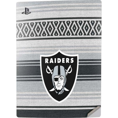 NFL Las Vegas Raiders Trailblazer PS5 Digital Edition Console Skin