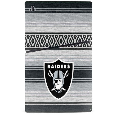 NFL Las Vegas Raiders Trailblazer PS5 Slim Digital Edition Bundle Skin
