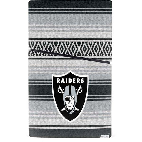 NFL Las Vegas Raiders Trailblazer PS5 Slim Digital Edition Console Skin