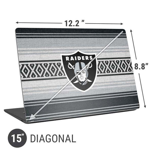 NFL Las Vegas Raiders Trailblazer Universal Laptop 15in (12.2 x 8.8in) Skin