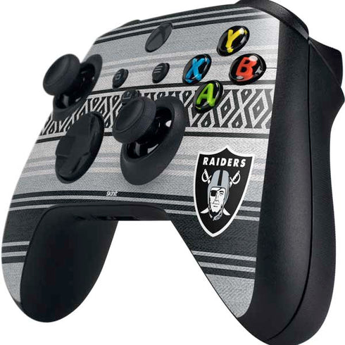 NFL Las Vegas Raiders Trailblazer Xbox Series X Controller Skin