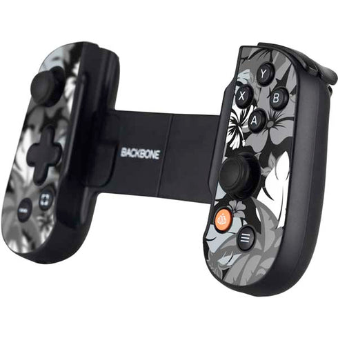 NFL Las Vegas Raiders Tropical Print Backbone One for iPhone Game Controller Skin