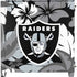 NFL Las Vegas Raiders Tropical Print Corsair 4000D Tempered Glass Mid-Tower ATX Case Skin