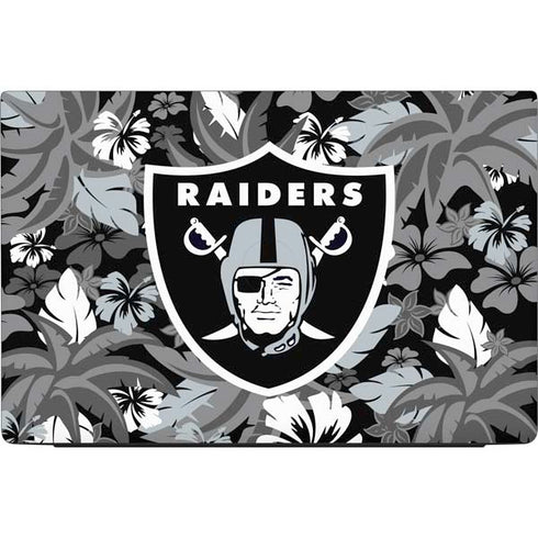 NFL Las Vegas Raiders Tropical Print Dell Vostro Skin