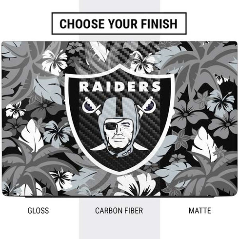 NFL Las Vegas Raiders Tropical Print Dell Vostro Skin