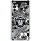NFL Las Vegas Raiders Tropical Print Galaxy A13 5G Clear Case