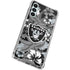 NFL Las Vegas Raiders Tropical Print Galaxy A14 5G Clear Case