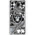 NFL Las Vegas Raiders Tropical Print Galaxy A15 5G Clear Case
