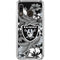 NFL Las Vegas Raiders Tropical Print Galaxy A30 Clear Case