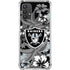 NFL Las Vegas Raiders Tropical Print Galaxy A32 5G Clear Case