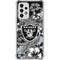 NFL Las Vegas Raiders Tropical Print Galaxy A33 5G Clear Case