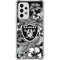 NFL Las Vegas Raiders Tropical Print Galaxy A53 5G Clear Case