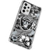 NFL Las Vegas Raiders Tropical Print Galaxy A53 5G Clear Case