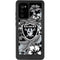 NFL Las Vegas Raiders Tropical Print Galaxy Note20 5G Waterproof Case