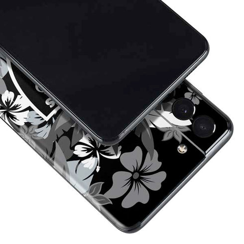 NFL Las Vegas Raiders Tropical Print Galaxy S21 Plus 5G Skin