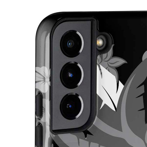 NFL Las Vegas Raiders Tropical Print Galaxy S22 Plus Pro Case