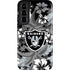 NFL Las Vegas Raiders Tropical Print Galaxy S22 Pro Case