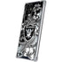 NFL Las Vegas Raiders Tropical Print Galaxy S22 Ultra Clear Case