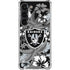 NFL Las Vegas Raiders Tropical Print Galaxy S23 Clear Case