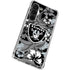 NFL Las Vegas Raiders Tropical Print Galaxy S23 Clear Case