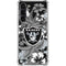 NFL Las Vegas Raiders Tropical Print Galaxy S23 Plus Clear Case
