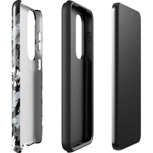NFL Las Vegas Raiders Tropical Print Galaxy S23 Plus Pro Case