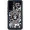 NFL Las Vegas Raiders Tropical Print Galaxy S23 Plus Waterproof Case