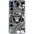 NFL Las Vegas Raiders Tropical Print Galaxy S24 Clear Case