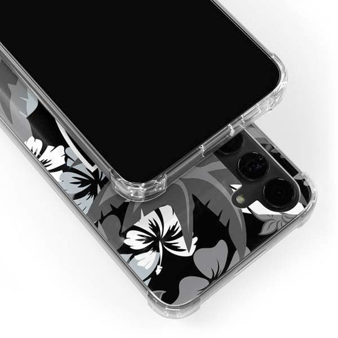 NFL Las Vegas Raiders Tropical Print Galaxy S24 Plus Clear Case