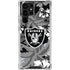 NFL Las Vegas Raiders Tropical Print Galaxy S24 Ultra Clear Case
