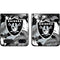 NFL Las Vegas Raiders Tropical Print Galaxy Z Flip Skin
