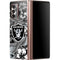 NFL Las Vegas Raiders Tropical Print Galaxy Z Fold2 5G Skin
