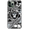 NFL Las Vegas Raiders Tropical Print iPhone 11 Pro Max Clear Case