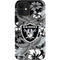 NFL Las Vegas Raiders Tropical Print iPhone 12 Impact Case