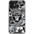 NFL Las Vegas Raiders Tropical Print iPhone 12 Mini Clear Case