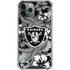 NFL Las Vegas Raiders Tropical Print iPhone 12 Pro Max Clear Case