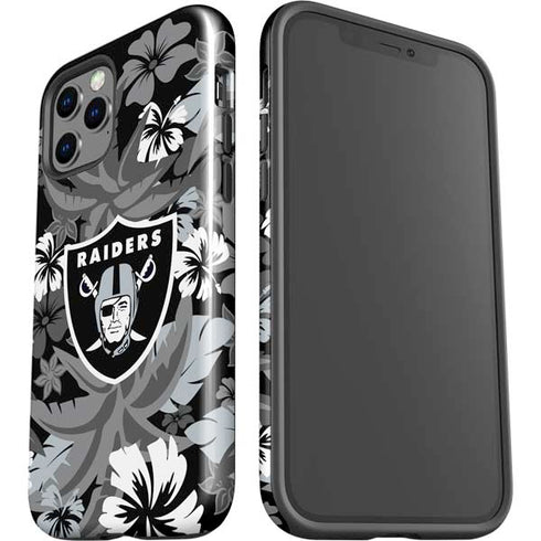 NFL Las Vegas Raiders Tropical Print iPhone 12 Pro Max Impact Case