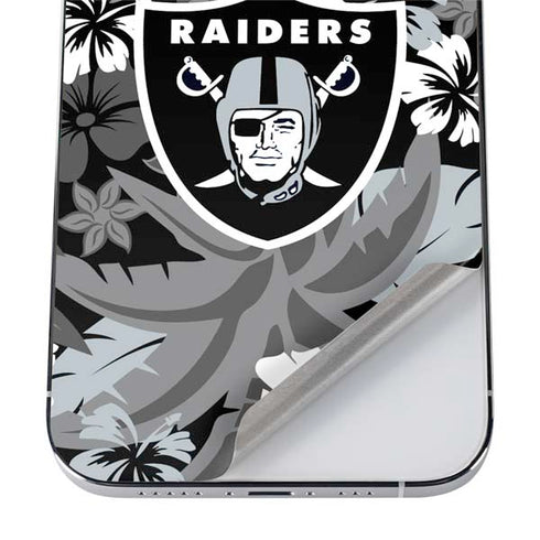 NFL Las Vegas Raiders Tropical Print iPhone 12 Pro Max Skin