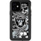NFL Las Vegas Raiders Tropical Print iPhone 12 Waterproof Case