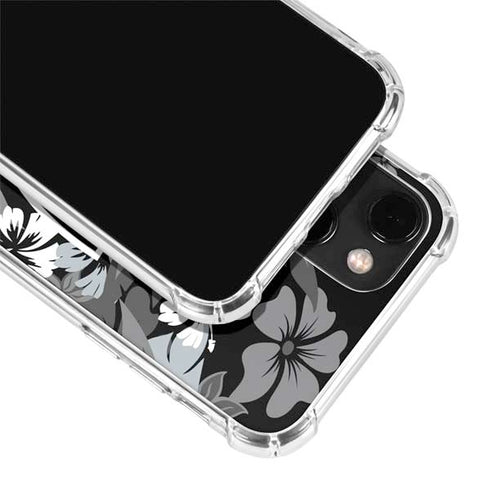 NFL Las Vegas Raiders Tropical Print iPhone 13 Clear Case