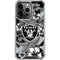 NFL Las Vegas Raiders Tropical Print iPhone 13 Pro Clear Case