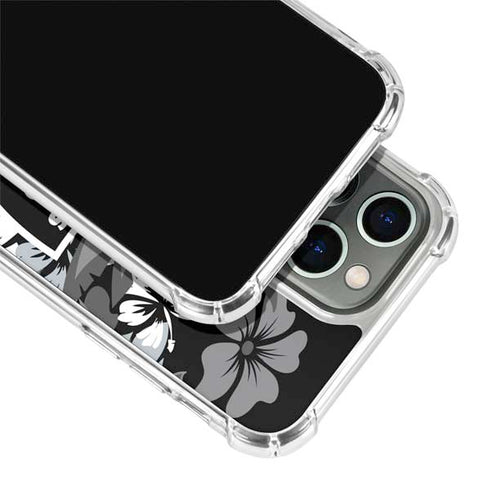 NFL Las Vegas Raiders Tropical Print iPhone 13 Pro Clear Case
