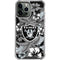 NFL Las Vegas Raiders Tropical Print iPhone 13 Pro Max Clear Case