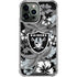 NFL Las Vegas Raiders Tropical Print iPhone 13 Pro Max Clear Case